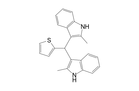 2-methyl-3-[(2-methyl-1H-indol-3-yl)-(2-thienyl)methyl]-1H-indole