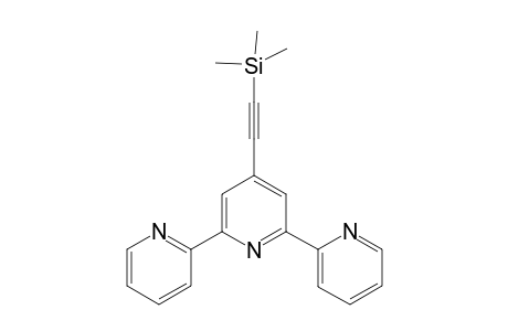 4'-[2-(Trimethylsilyl)-1-ethynyl}phenyl]-2,2':6',2''-terpyridine