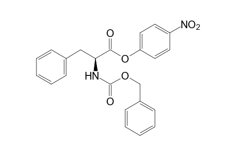 L-(-)-N-carboxy-3-phenylalanine, N-benzyl p-nitrophenyl ester