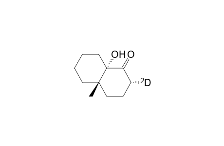 1(2H)-Naphthalenone-2-d, octahydro-8a-hydroxy-4a-methyl-, (2.alpha.,4a.beta.,8a.alpha.)-