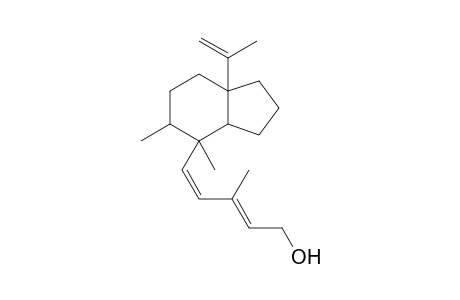 5-(7a-Isopropenyl-4,5-dimethyl-octahydroinden-4-yl)-3-methyl-penta-2,4-dien-1-ol