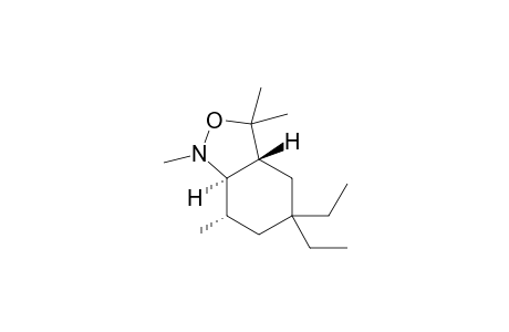 rac-(3aR,7S,7aR)-5,5-diethyl-1,3,3,7-tetramethyloctahydrobenzo[c]isoxazole