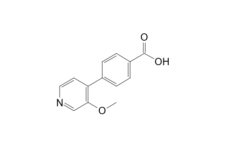 4-(3-Methoxy-4-pyridinyl)benzoic acid