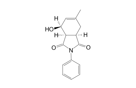 (3aR,4S,7aR)-4-Hydroxy-6-methyl-2-phenyl-2,3,3a,4,7,7a-hexahydro-1H-1,3-isoindoledione