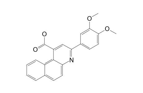 3-(3,4-Dimethoxyphenyl)-1-benzo[F]quinolinecarboxylic acid