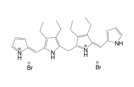 7,8,12,13-Tetraethylbiladiene - a,c-dihydrobromide