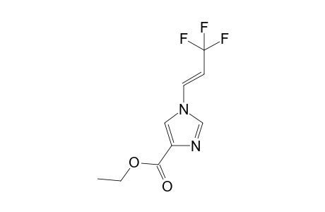 Ethyl (E)-1-(3,3,3-trifluoroprop-1-en-1-yl)-1H-imidazole-4-carboxylate