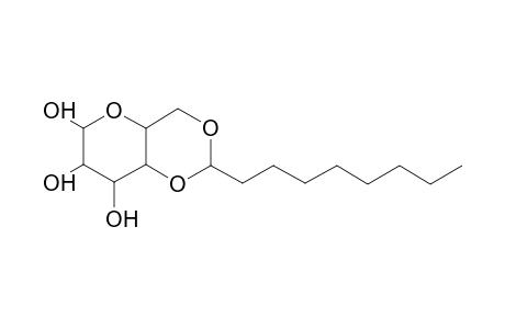 D-GLUCOPYRANOSE, 4,6-O-NONYLIDEN-