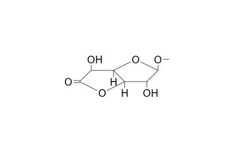 beta-D-GLUCOFURANOSIDURONIC ACID, METHYL, gamma-LACTONE