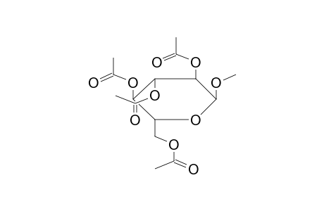 methyl alpha-D-glucopyranoside, tetraacetate