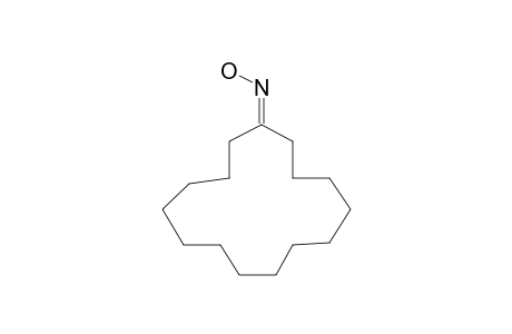 Cyclopentadecanone, oxime