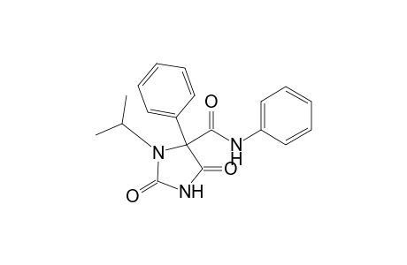 1-ISOPROPYL-5-PHENYL-5-PHENYLCARBAMOYLHYDANTOIN