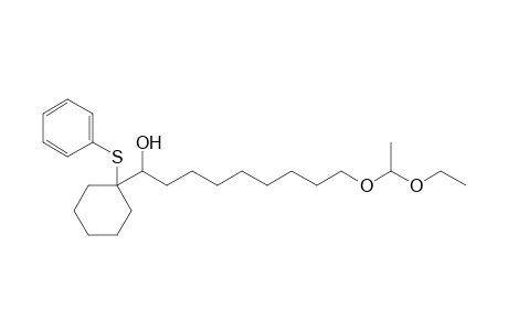 9-(1''-Ethoxyethoxy)-1-[1'-(phenylsulfanyl)cyclohexyl]nonanol