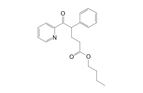 n-Butyl 5-oxo-4-phenyl-5-(2'-pyridyl) pentanoate
