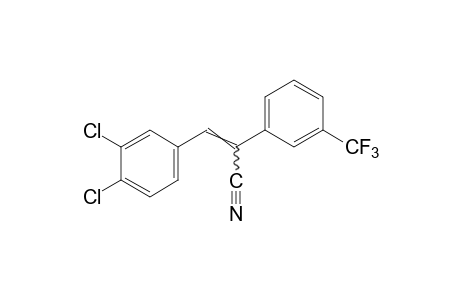 3-(3,4-DICHLOROPHENYL)-2-(alpha,alpha,alpha-TRIFLUORO-m-TOLYL)ACRYLONITRILE