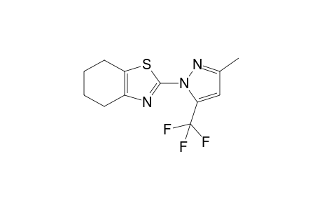 2-[3-methyl-5-(trifluoromethyl)-1-pyrazolyl]-4,5,6,7-tetrahydro-1,3-benzothiazole
