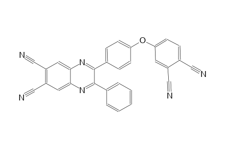 6,7-quinoxalinedicarbonitrile, 2-[4-(3,4-dicyanophenoxy)phenyl]-3-phenyl-