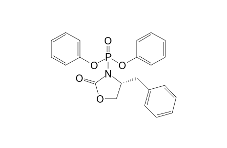[(4R)-4-Benzyl-2-oxooxazolidin-3-yl]phosphonic acid diphenyl ester