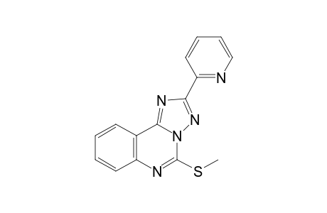 5-(methylthio)-2-(2-pyridinyl)-[1,2,4]triazolo[1,5-c]quinazoline