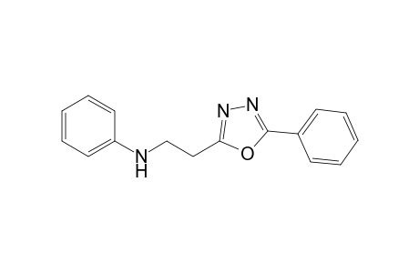 2-(2-Anilinoethyl)-5-phenyl-1,3,4-oxadiazole