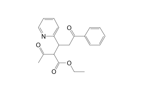 3-Ethoxycarbonyl-4-pyrid-2-yl-6-phenyl-hexan-2,6-dione