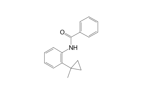 Benzamide, N-[2-(1-methylcyclopropyl)phenyl]-