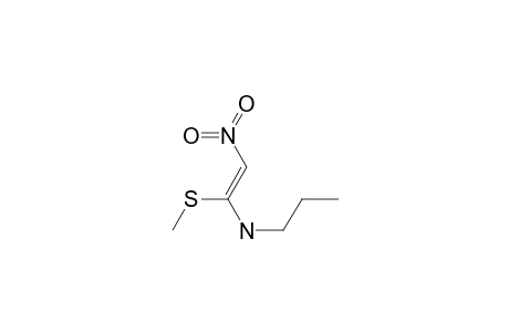 1-(Methylthio)-1-n-propylamino-2-nitroethylene