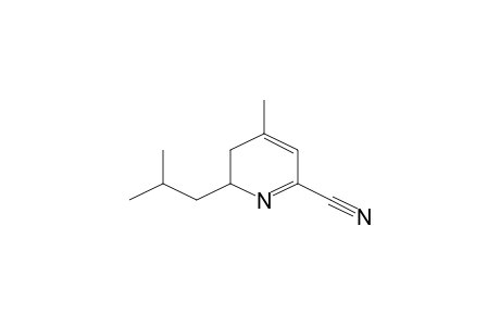 6-Isobutyl-4-methyl-5,6-dihydro-pyridine-2-carbonitrile