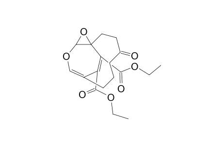 diethyl 1a,6a-dihydro-9-oxo-4,6a-hexanooxireno[b]oxepine-5,6-dicarboxylate