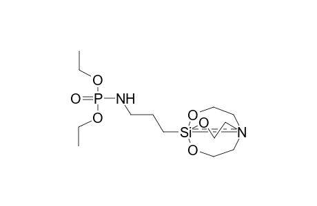 O,O-DIETHYL-N-(SILATRANYLPROPYL)AMIDOPHOSPHATE