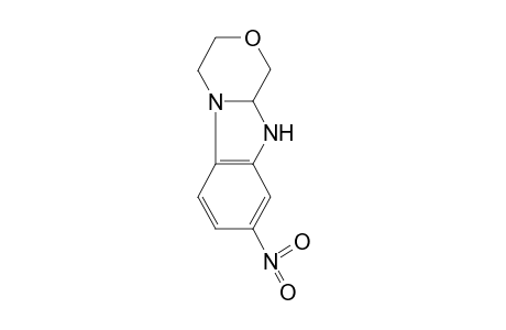 3,4-dihydro-8-nitro-10H-[1,4]oxazino[4,3-a]benzimidazole