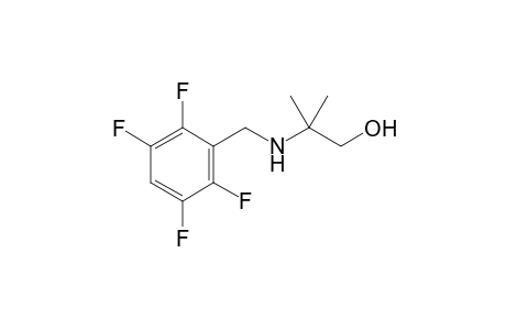 2-methyl-2-[(2,3,5,6-tetrafluorophenyl)methylamino]propan-1-ol