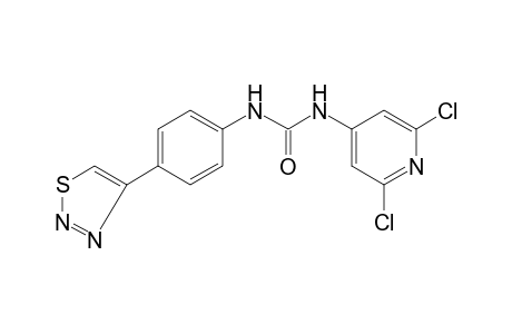 1-(2,6-dichloro-4-pyridyl)-3-[p-(1,2,3-thiadiazol-4-yl)phenyl]urea