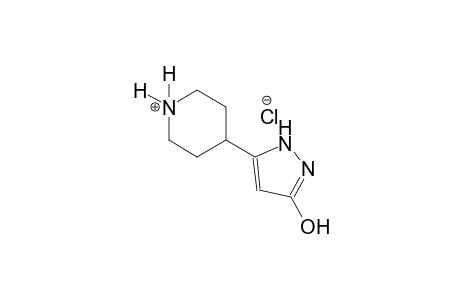 4-(3-hydroxy-1H-pyrazol-5-yl)piperidinium chloride