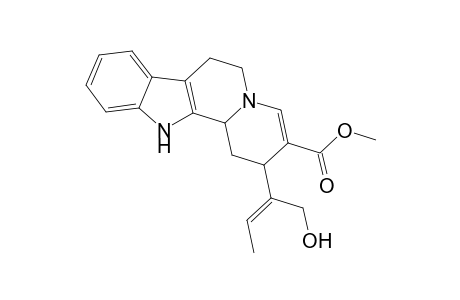 18,19-Secoyohimban-19-oic acid, 16,17,20,21-tetradehydro-16-(hydroxymethyl)-, methyl ester, (15.beta.,16E)-