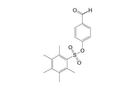 pentamethylbenzenesulfonic acid, p-formylphenyl ester