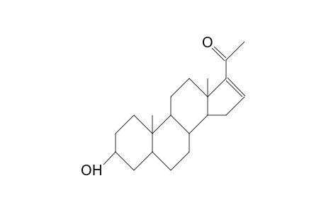 3b-Hydroxy-5b-pregn-16-en-20-one