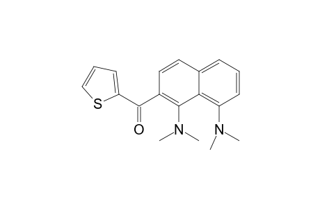 [1,8-Bis(dimethylamino)naphthalen-2-yl](thiophen-2-yl)methanone