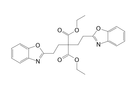 Diethyl 2,2-bis[2'-(2"-benzoxazolyl)ethyl]-malonate