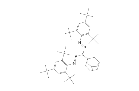 1,5-bis[2',4',6'-tris(t-butyl)phenyl]-3-adamantyl-1,3,5-triaza-2,4-diphospha-1,4-pentadiene