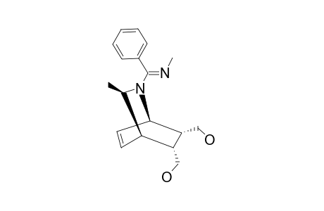 [5-HYDROXYMETHYL-3-METHYL-2-(METHYLIMINO-PHENYL-METHYL)-2-AZA-BICYCLO-[2.2.2]-OCT-7-EN-6-YL]-METHANOL