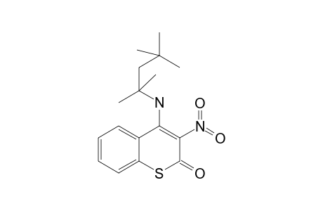 3-Nitro-4-[(2,4,4-trimethylpentan-2-yl)amino]-2H-thiochromen-2-one