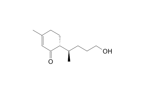 2-Cyclohexen-1-one, 6-(4-hydroxy-1-methylbutyl)-3-methyl-, (R*,R*)-