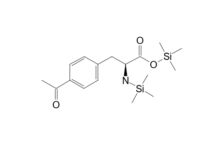 L-Phenylalanine, 4-acetyl-, 2tms