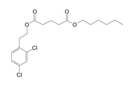 Glutaric acid, 2-(2,4-dichlorophenyl)ethyl hexyl ester