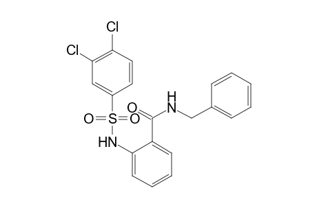 2'-(benzylcarbamoyl)-3,4-dichlorobenzenesulfonanilide