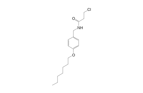 3-Chloro-N-[4-(heptyloxy)benzyl]propanamide