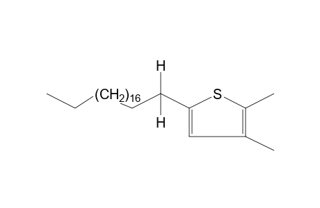 THIOPHEN, 2,3-DIMETHYL-5-(1',1'-DIDEUTEROEICOSYL)-