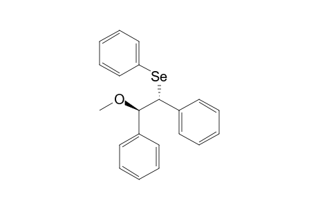 Benzene, 1,1'-[1-methoxy-2-(phenylseleno)-1,2-ethanediyl]bis-, (R*,R*)-