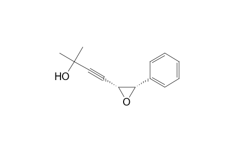 3-Butyn-2-ol, 2-methyl-4-(3-phenyloxiranyl)-, cis-